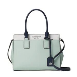 Kate Spade Mint and White Satchel